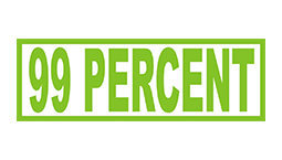 99 PERCENT logo